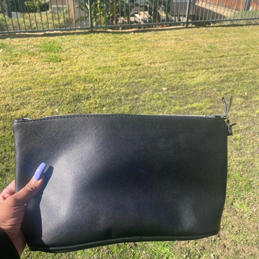 BEBE black and bling travel bag , NWT - Picture 9 of 14